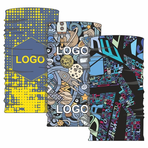 Многофункциональная бандана с печатью Tubo на заказ Многофункциональная бандана с печатью Tubo на заказ