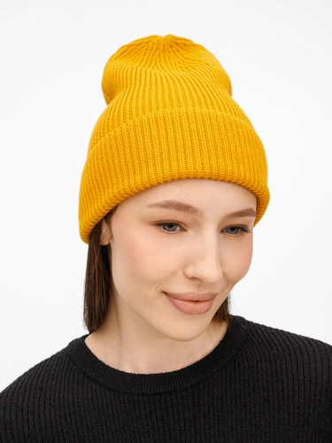 Шапка Nobilis Mono, желтая (медовая) Шапка Nobilis Mono, желтая (медовая)