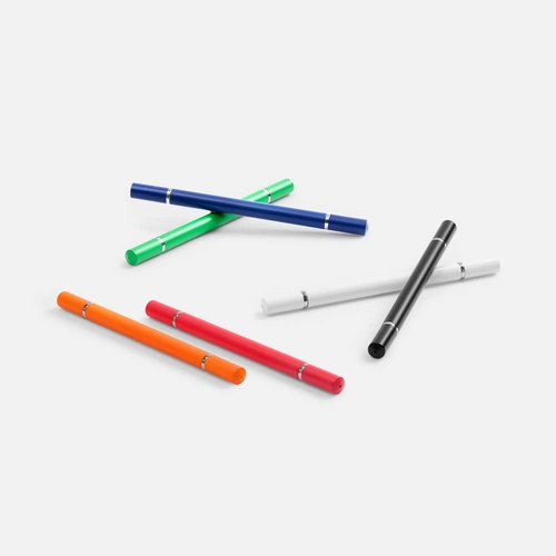 Ручка шариковая и вечный карандаш Diptych, синяя Ручка шариковая и вечный карандаш Diptych, синяя