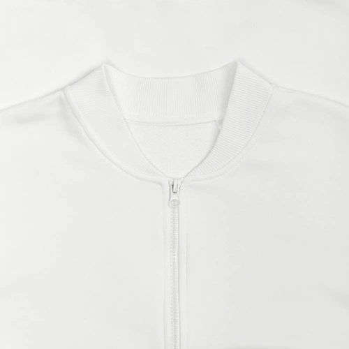 Бомбер унисекс Townie, молочно-белый Бомбер унисекс Townie, молочно-белый