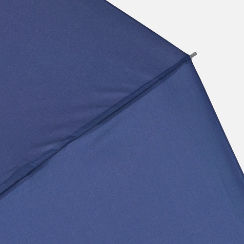 Зонт обратного сложения inLoop с ручкой-карабином, темно-синий Зонт обратного сложения inLoop с ручкой-карабином, темно-синий