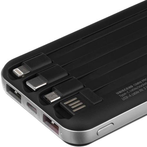 Внешний аккумулятор Omni Pro 10000 мАч, черный Внешний аккумулятор Omni Pro 10000 мАч, черный