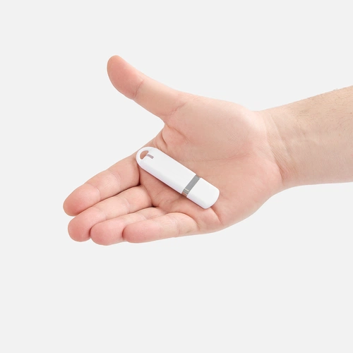 Флешка Memo, 8 Гб, белая Флешка Memo, 8 Гб, белая