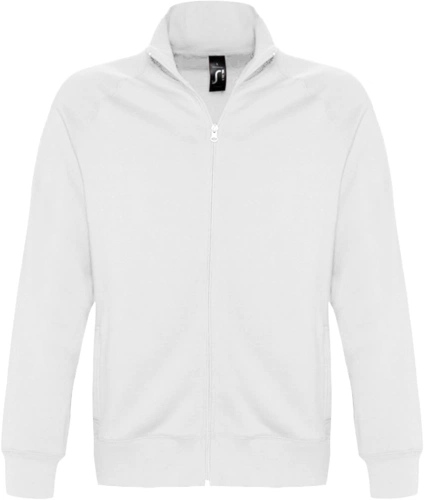 Толстовка мужская на молнии Sundae 280 белая Толстовка мужская на молнии Sundae 280 белая