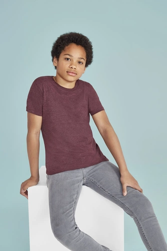 Футболка детская Regent Fit Kids, бирюзовая Футболка детская Regent Fit Kids, бирюзовая