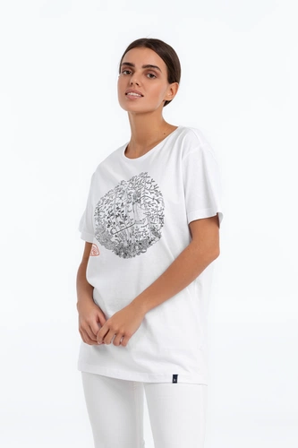 Футболка «Качели», белая Футболка «Качели», белая