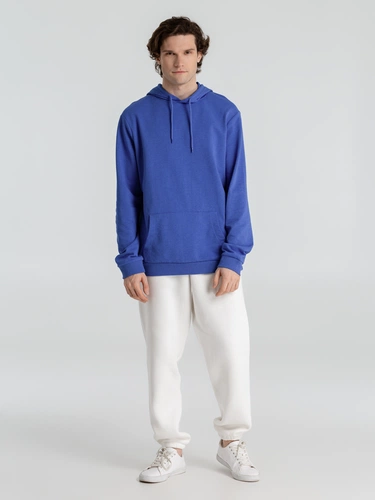 Толстовка с капюшоном унисекс Hoodie, ярко-синий меланж Толстовка с капюшоном унисекс Hoodie, ярко-синий меланж