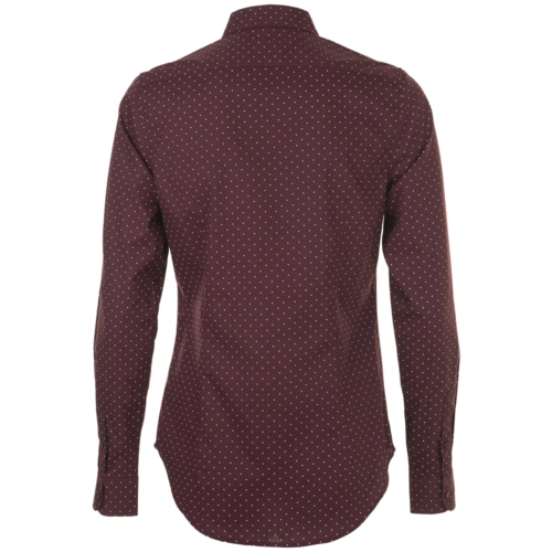 Рубашка женская Becker Women, бордовая с белым Рубашка женская Becker Women, бордовая с белым