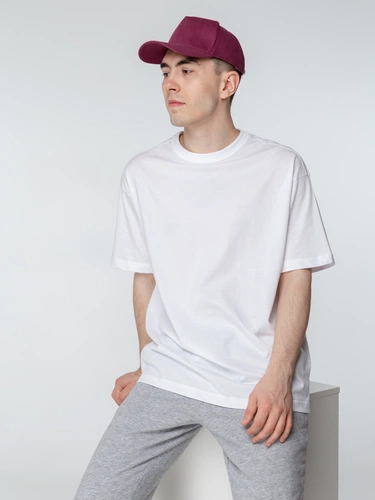 Футболка оверсайз мужская Boxy Men, белая Футболка оверсайз мужская Boxy Men, белая