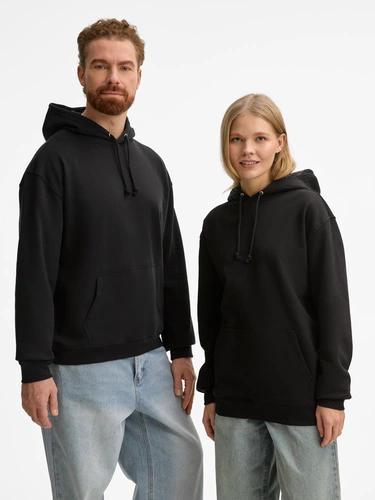 Худи унисекс Condor, черное Худи унисекс Condor, черное