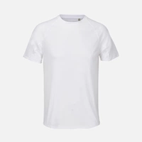 Футболка спортивная унисекс Vortex, белая