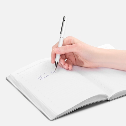 Ручка шариковая Blade Soft Touch, белая Ручка шариковая Blade Soft Touch, белая