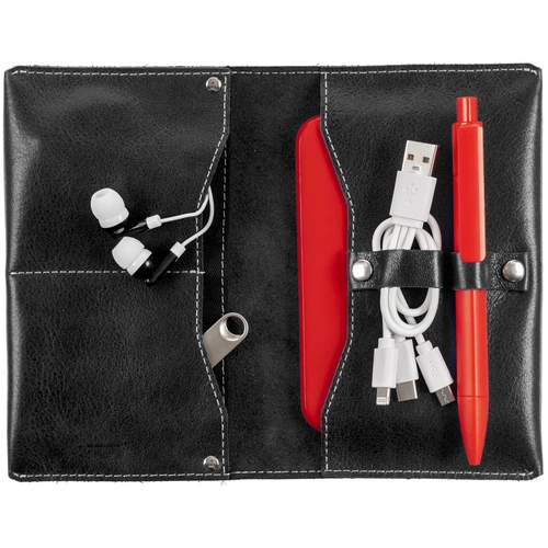 Органайзер для зарядных устройств Apache, черный Органайзер для зарядных устройств Apache, черный