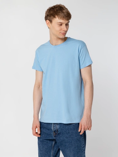 Футболка унисекс Regent 150, голубая Футболка унисекс Regent 150, голубая