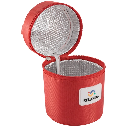 Термос для еды Relaxika 500, в чехле, стальной Термос для еды Relaxika 500, в чехле, стальной