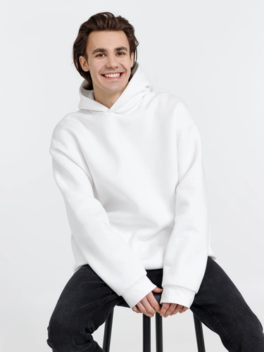 Худи Kulonga One Size, молочно-белое Худи Kulonga One Size, молочно-белое