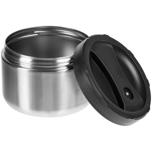 Термос для еды Jiayi в термочехле, черный Термос для еды Jiayi в термочехле, черный