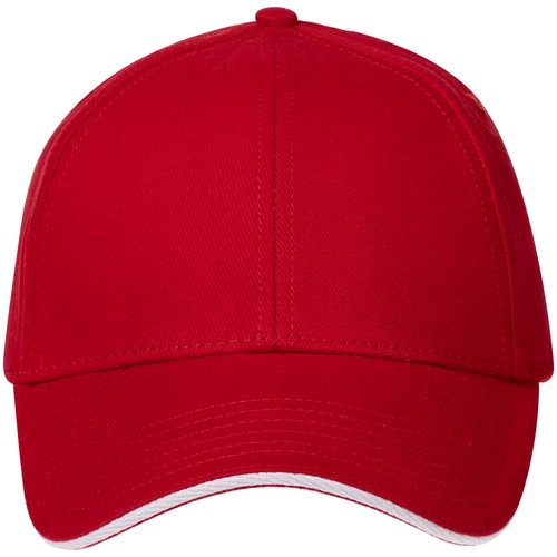 Бейсболка Spiker, красная с белым Бейсболка Spiker, красная с белым
