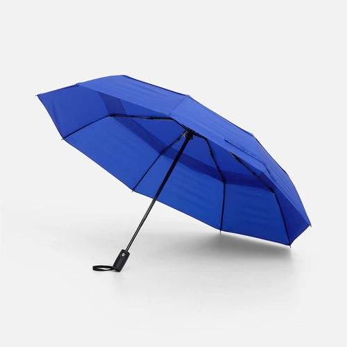 Складной зонт Dome Double с двойным куполом, синий Складной зонт Dome Double с двойным куполом, синий