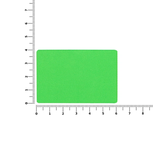 Наклейка тканевая Lunga, L, зеленый неон Наклейка тканевая Lunga, L, зеленый неон