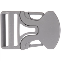 Застежка-пряжка односторонняя Triden, серый