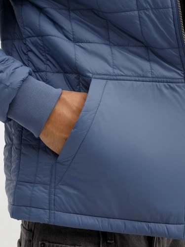 Куртка унисекс Warmbridge, синяя (джинс) Куртка унисекс Warmbridge, синяя (джинс)