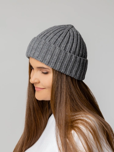 Шапка Uni, серый меланж Шапка Uni, серый меланж