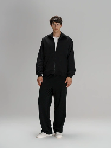 Толстовка унисекс Neofit, черная Толстовка унисекс Neofit, черная