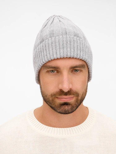 Шапка Bellish, светло-серый меланж Шапка Bellish, светло-серый меланж