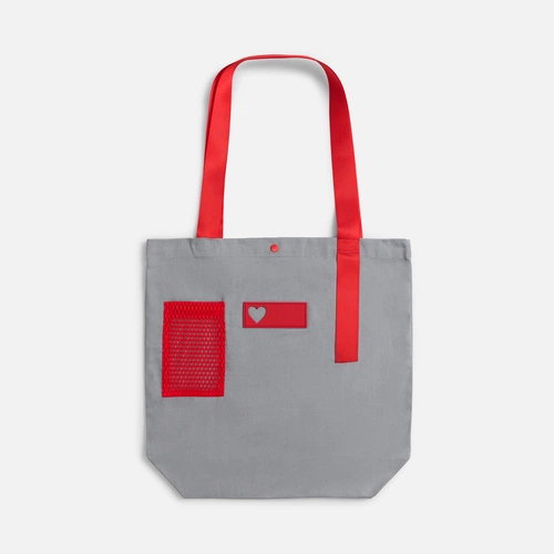 Шопер-конструктор Taga с красными элементами Шопер-конструктор Taga с красными элементами