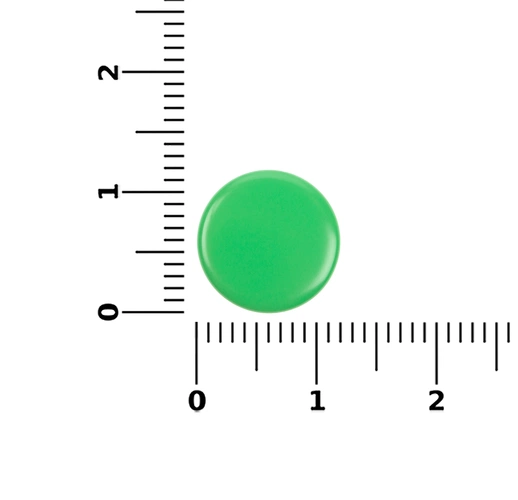 Кнопка Clavis, M, зеленый неон Кнопка Clavis, M, зеленый неон