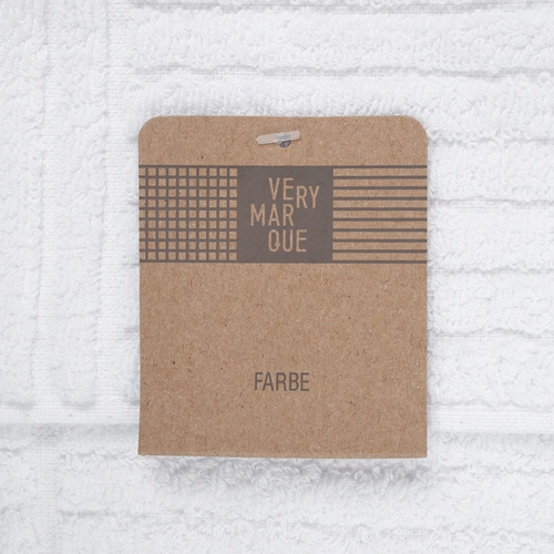 Полотенце Farbe, среднее, белое Полотенце Farbe, среднее, белое