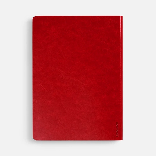 Ежедневник Nebraska Flex, недатированный, красный с золотистым Ежедневник Nebraska Flex, недатированный, красный с золотистым