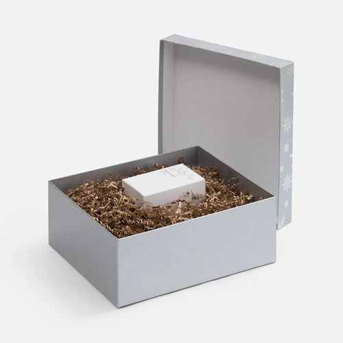 Коробка Wintry, серебристая Коробка Wintry, серебристая