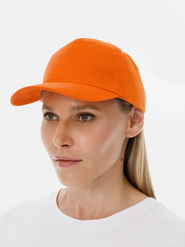 Бейсболка Long Beach, оранжевая Бейсболка Long Beach, оранжевая