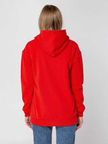 Толстовка с капюшоном Unit Kirenga Heavy, красная Толстовка с капюшоном Unit Kirenga Heavy, красная