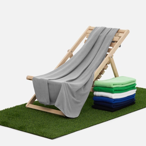 Флисовый плед Warm&Peace, серый Флисовый плед Warm&Peace, серый