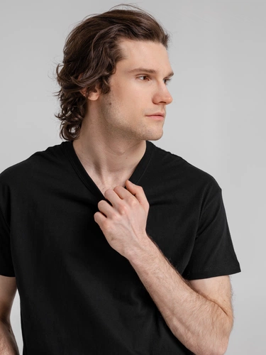 Футболка Imperial 190, черная Футболка Imperial 190, черная