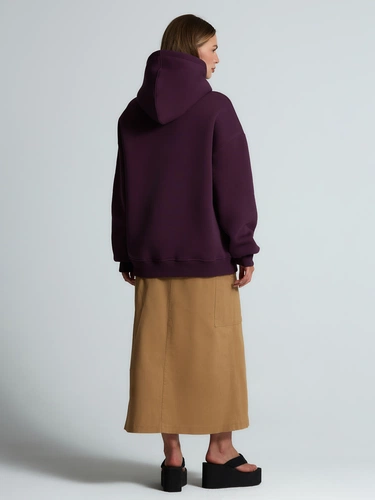Худи Kulonga Oversize, фиолетовое Худи Kulonga Oversize, фиолетовое