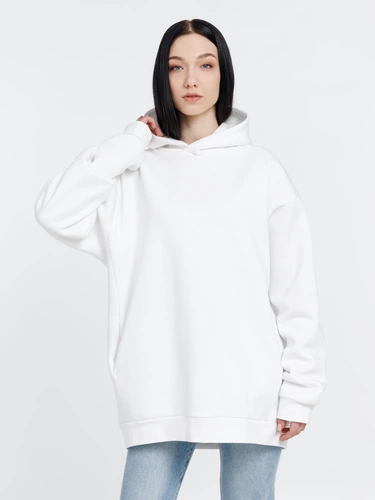 Худи Kulonga One Size, молочно-белое Худи Kulonga One Size, молочно-белое