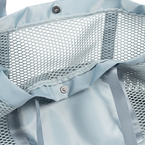 Шопер с термоотделением Verkko, серо-голубой Шопер с термоотделением Verkko, серо-голубой