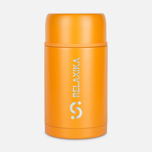 Термос для еды Relaxika 1000, желтый Термос для еды Relaxika 1000, желтый