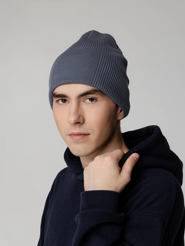 Шапка Real Rib, серая Шапка Real Rib, серая