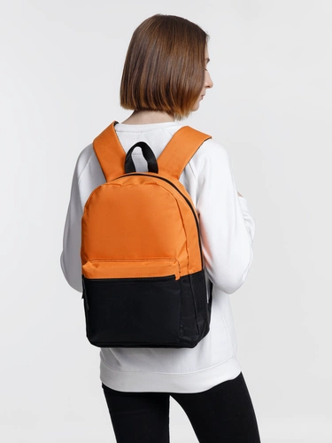 Рюкзак Base Up, черный с оранжевым Рюкзак Base Up, черный с оранжевым