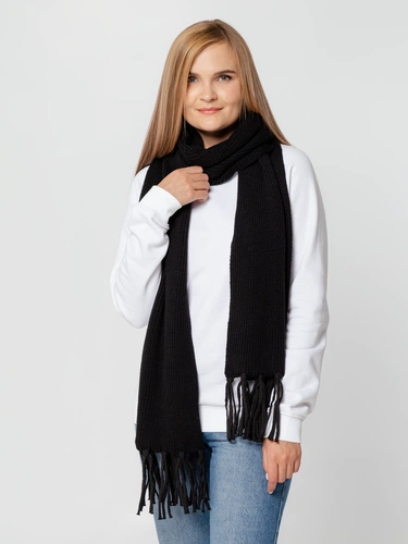 Шарф Flette, черный Шарф Flette, черный