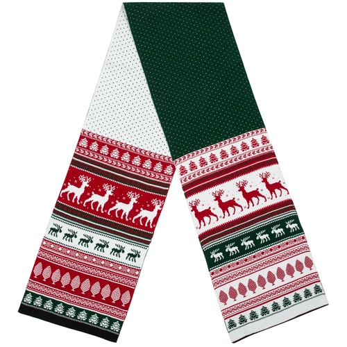 Шарф Mirakler, красный с зеленым Шарф Mirakler, красный с зеленым