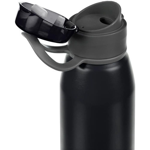 Бутылка для воды Billy Gym, матовая черная Бутылка для воды Billy Gym, матовая черная