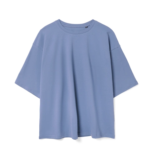 Футболка унисекс оверсайз Street Vibes, синяя (лавандовая) Футболка унисекс оверсайз Street Vibes, синяя (лавандовая)