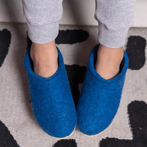 Домашние валенки Step, синие (василек) Домашние валенки Step, синие (василек)