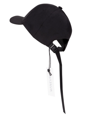 Бейсболка Kosmos, черная Бейсболка Kosmos, черная